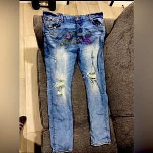Men's designer jeans